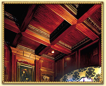 Coffered Ceiling - Home improvement store that sells quality MDF and wood Moulding