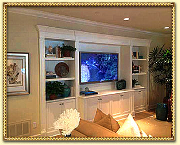 Entertainment Center - Home improvement store that sells quality MDF and wood Moulding