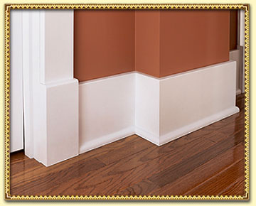 Window/Door Baseboard - Home improvement store that sells quality MDF and wood Moulding