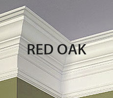 Red Oak Wainscoting Moulding for your home improvement